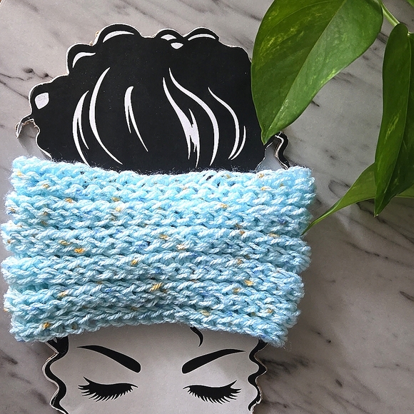 Handmade Knit Turban Headband - Picture 3 of 4